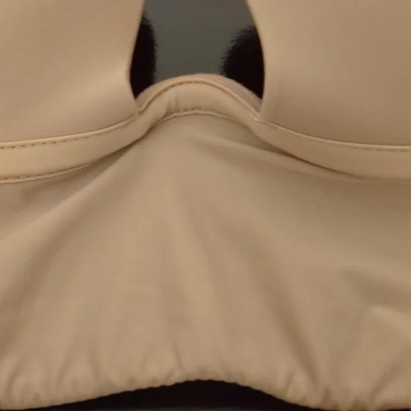 Sealsea Convertible Deep Plunge Low Back Beige Bra Size 36C - Picture 12 of 15